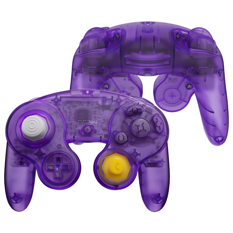Coque eXtremeRate pour manette GameCube — série translucide, boutons inclus