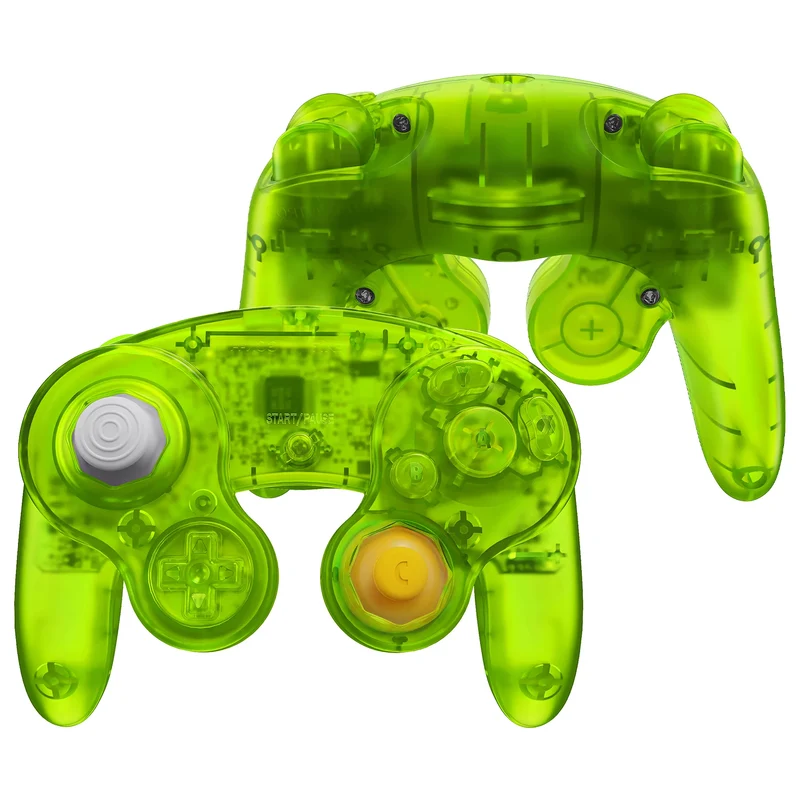 Coque eXtremeRate pour manette GameCube — série translucide, boutons inclus