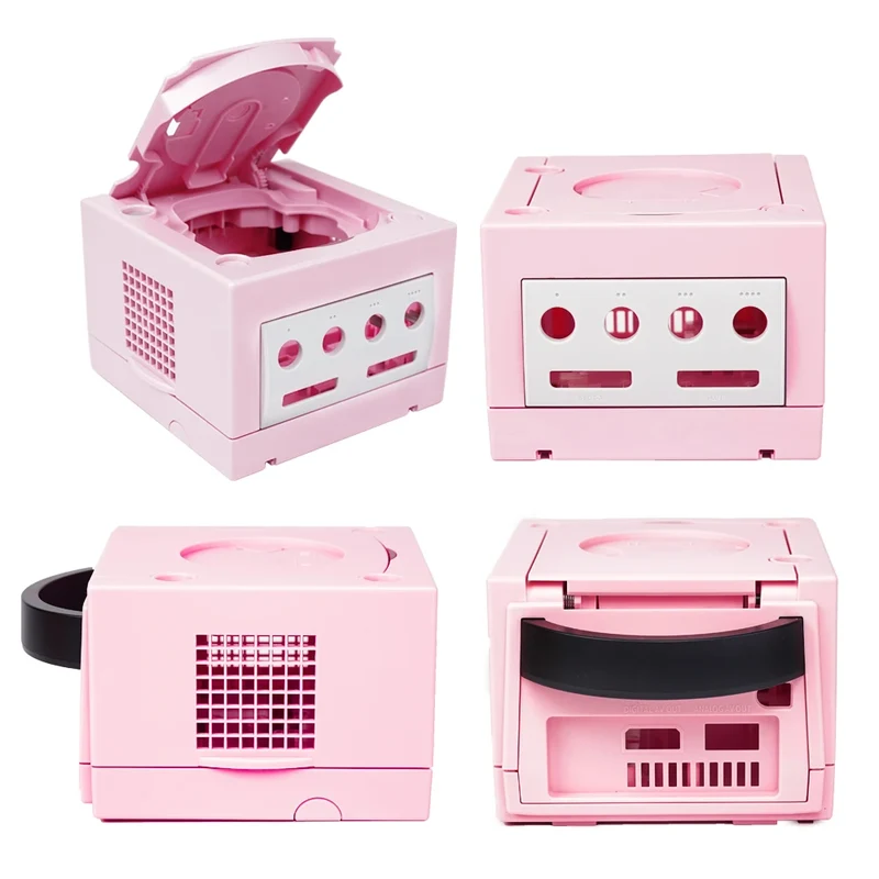 Coque transparente pour GameCube — DOL-001 et DOL-101, coque Game Boy Player en option