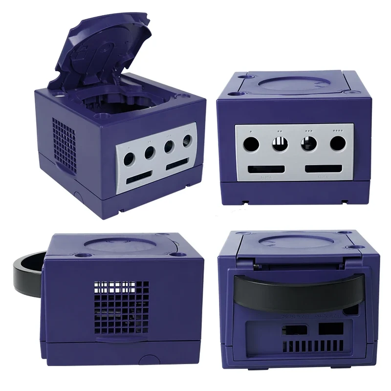 Coque transparente pour GameCube — DOL-001 et DOL-101, coque Game Boy Player en option