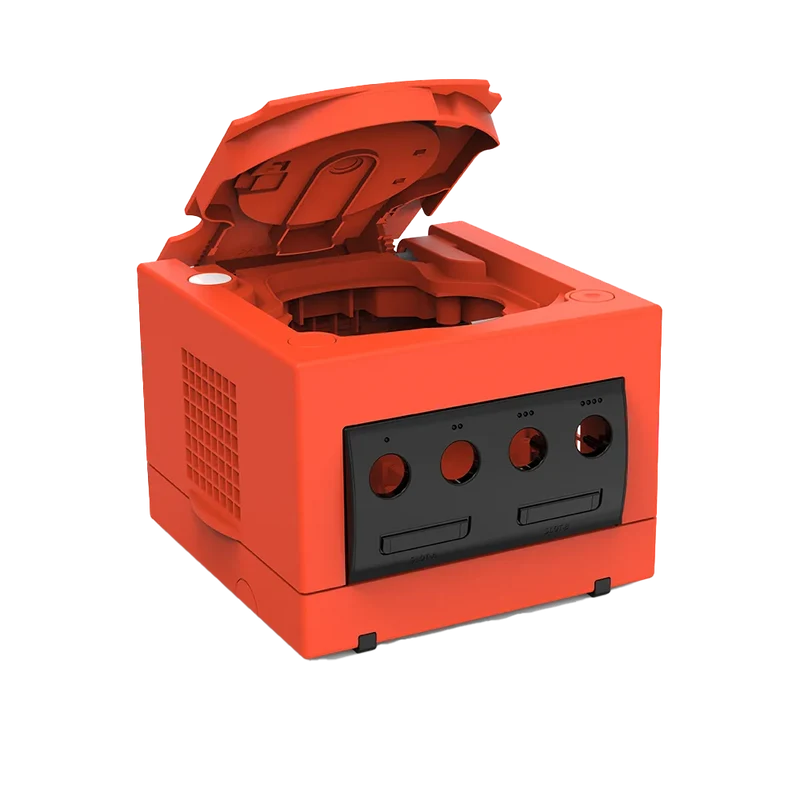 Coque transparente pour GameCube — DOL-001 et DOL-101, coque Game Boy Player en option