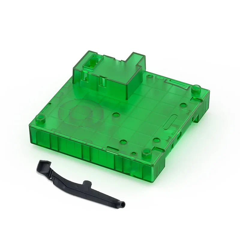 Coque transparente pour GameCube — DOL-001 et DOL-101, coque Game Boy Player en option