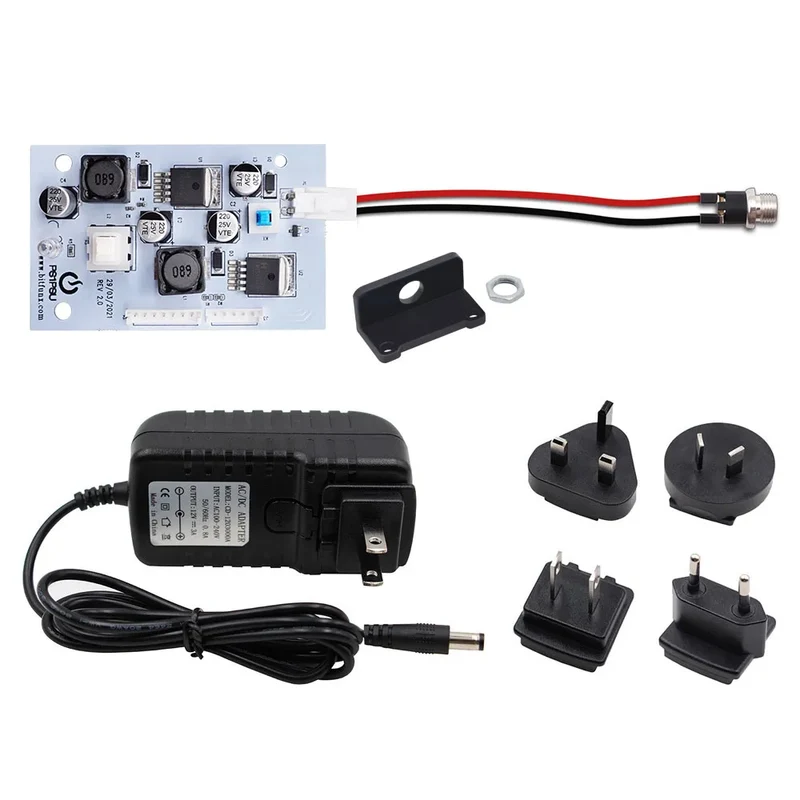 Carte d'alimentation 12 V pour PS1 — remplacement du bloc interne, Rev 2.0