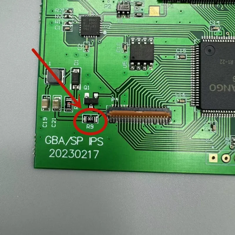 Kit écran IPS pour WonderSwan Color — sans découpe de coque, taille d'origine