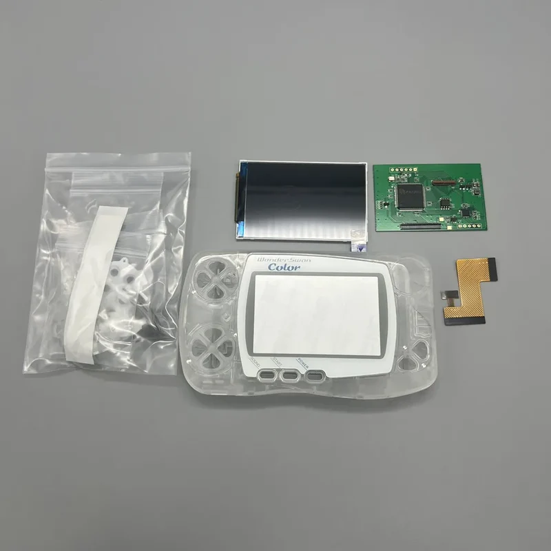 Kit écran IPS pour WonderSwan Color — sans découpe de coque, taille d'origine
