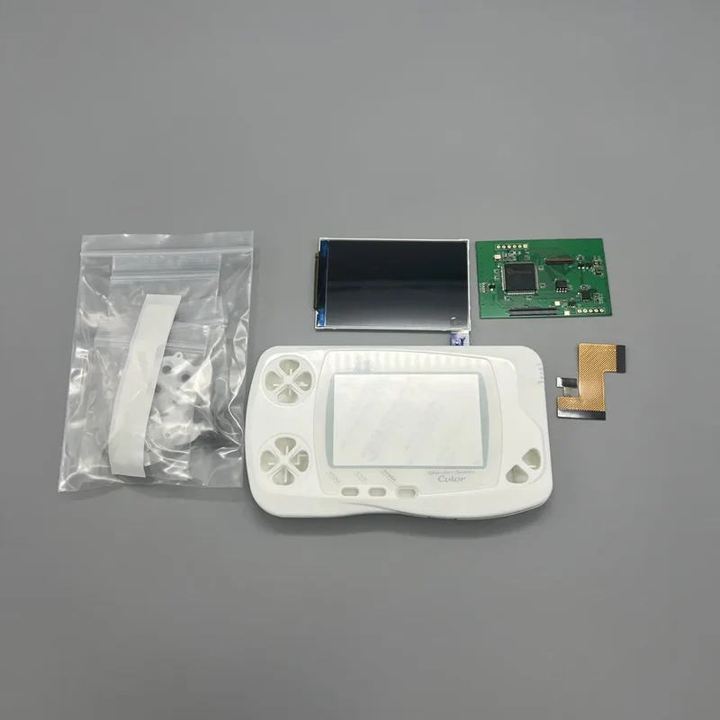 Kit écran IPS pour WonderSwan Color — sans découpe de coque, taille d'origine