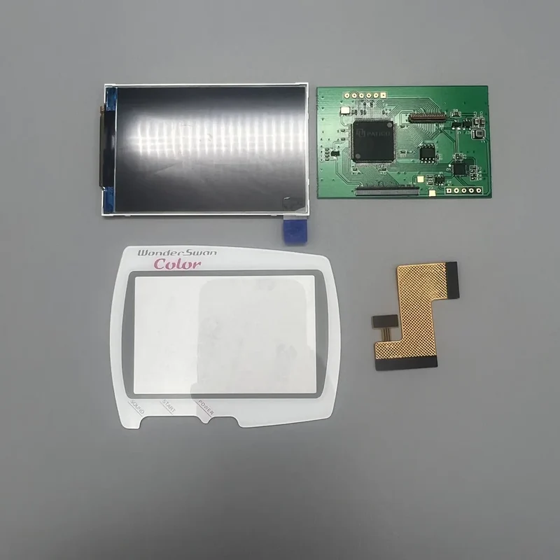 Kit écran IPS pour WonderSwan Color — sans découpe de coque, taille d'origine