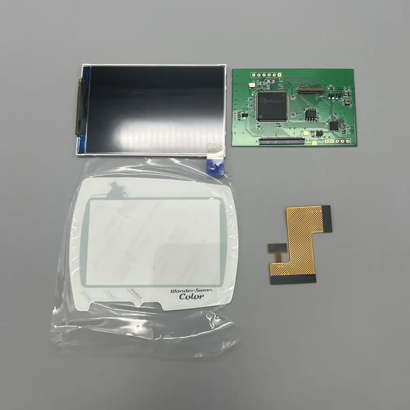 Kit écran IPS pour WonderSwan Color — sans découpe de coque, taille d'origine