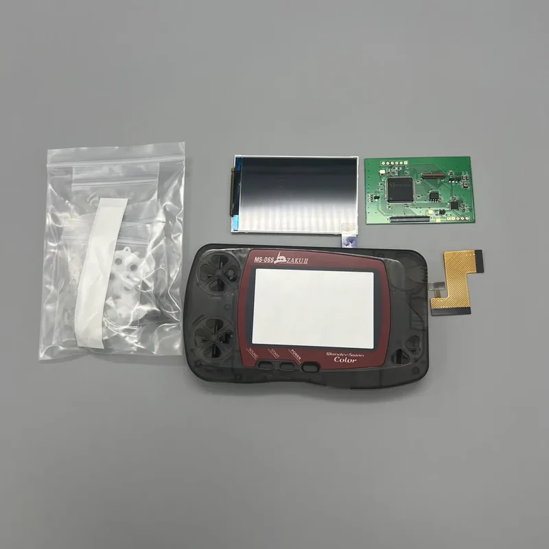 Kit écran IPS pour WonderSwan Color — sans découpe de coque, taille d'origine
