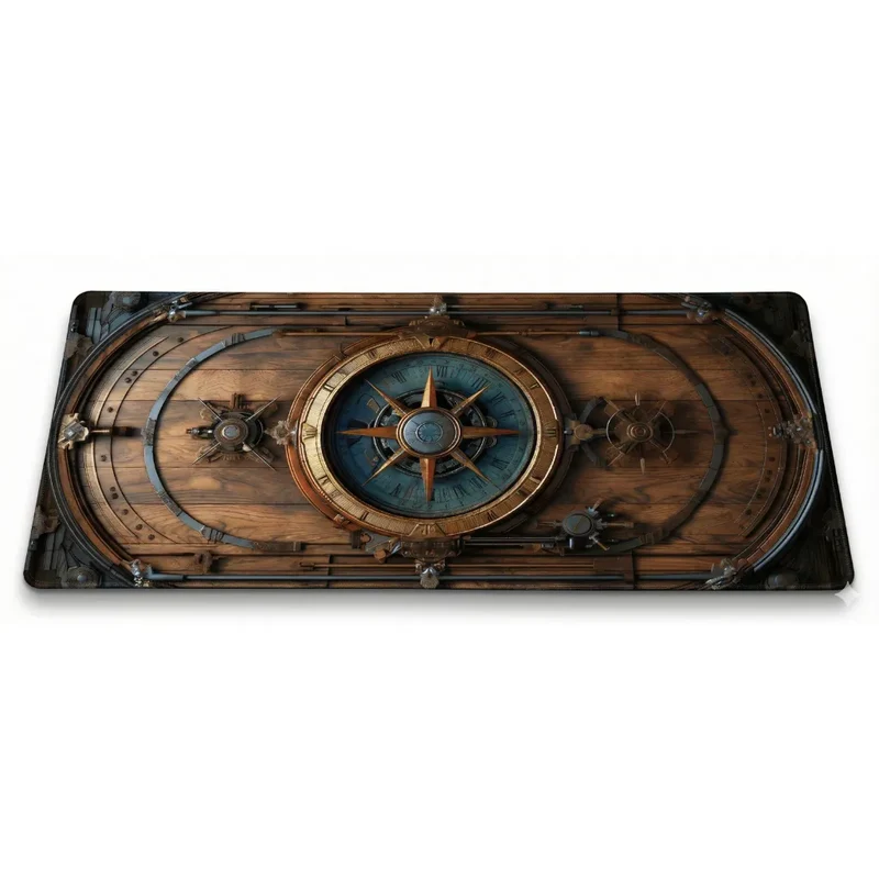 XXL Fantasy Mouse Pad — Steampunk Nautical Odyssey | PopMyPad