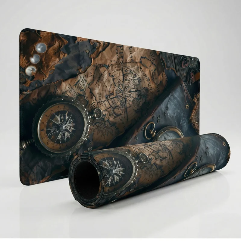 XXL Fantasy Mouse Pad — Explorer's Odyssey | PopMyPad