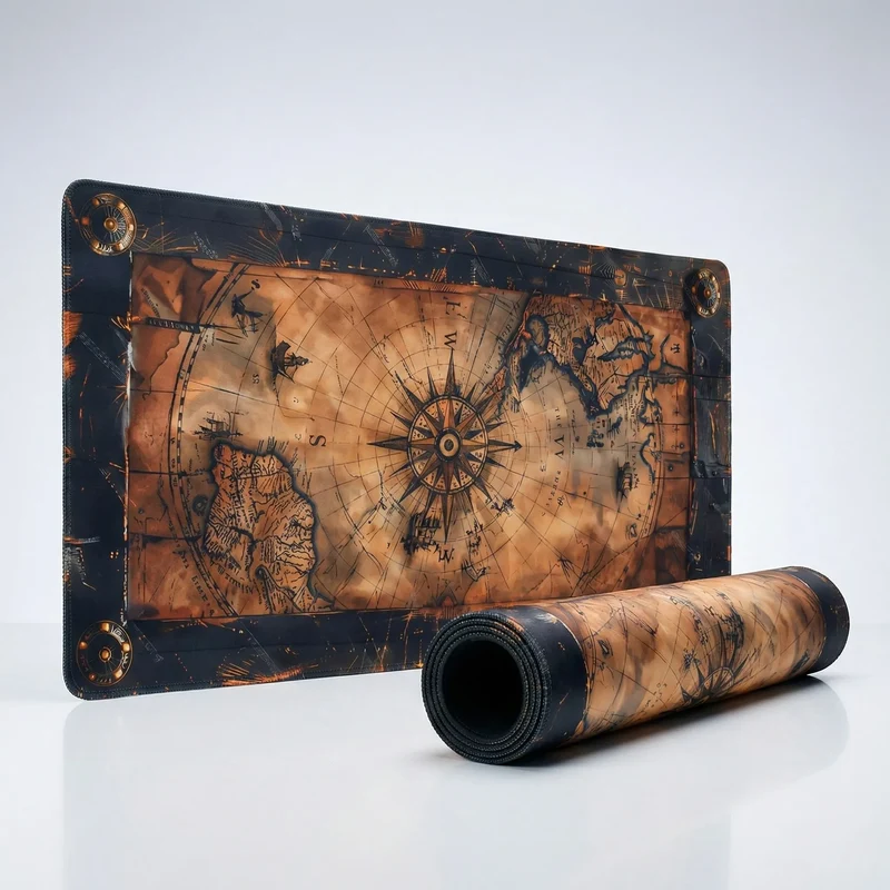 XXL Fantasy Mouse Pad — Cartographer's Odyssey | PopMyPad