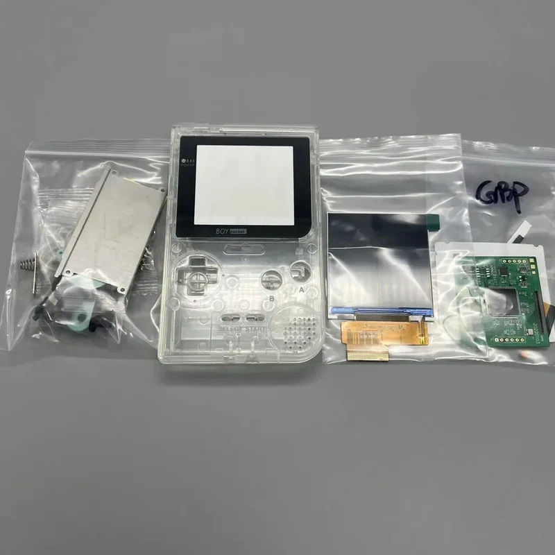 Écran IPS 2,6 pouces pour Game Boy Pocket — kit avec coque adaptée