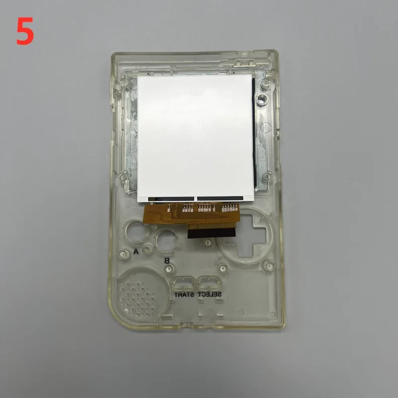 Écran IPS 2,6 pouces pour Game Boy Pocket — kit avec coque adaptée