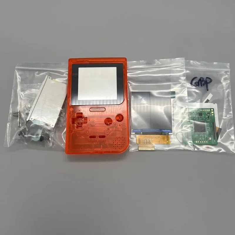Écran IPS 2,6 pouces pour Game Boy Pocket — kit avec coque adaptée