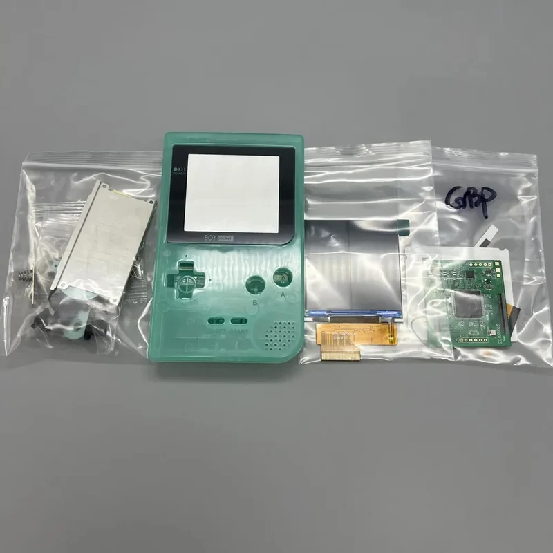 Écran IPS 2,6 pouces pour Game Boy Pocket — kit avec coque adaptée
