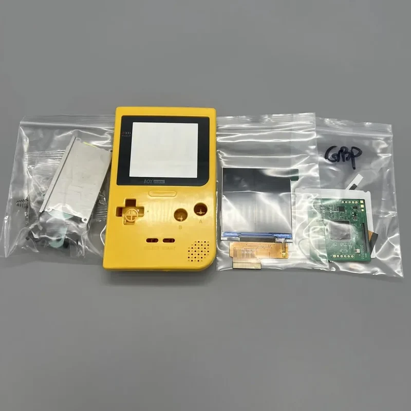 Écran IPS 2,6 pouces pour Game Boy Pocket — kit avec coque adaptée