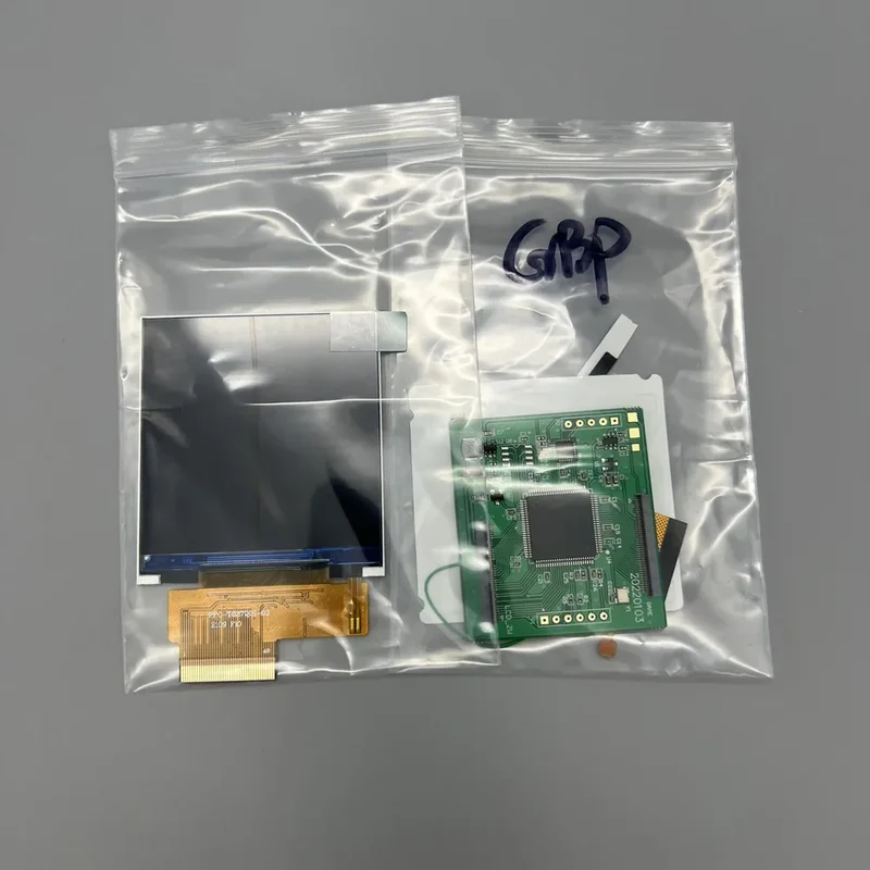 Écran IPS 2,6 pouces pour Game Boy Pocket — kit avec coque adaptée