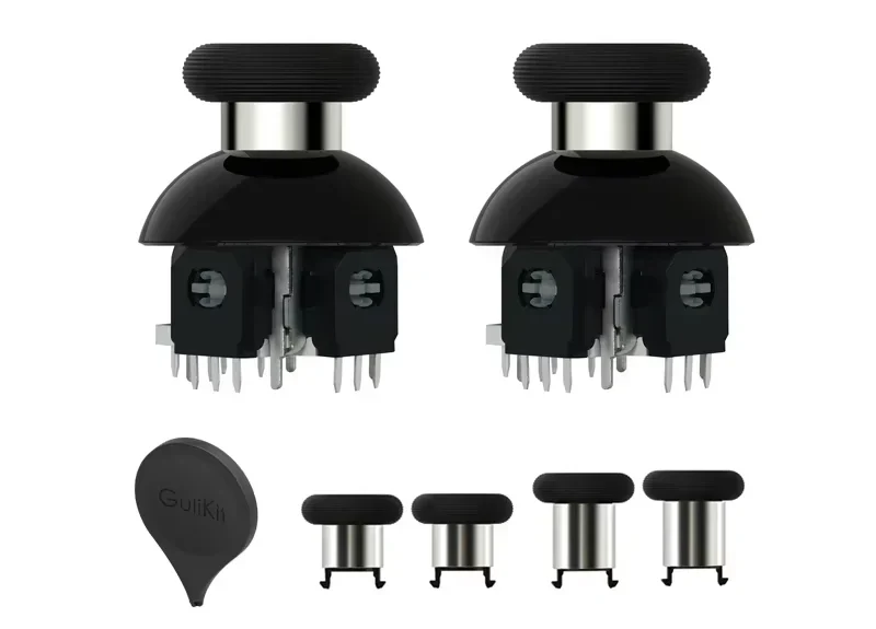 Joysticks TMR GuliKit à tension réglable — PS4, PS5, Xbox Series, Switch Pro