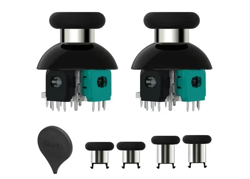 Joysticks TMR GuliKit à tension réglable — PS4, PS5, Xbox Series, Switch Pro