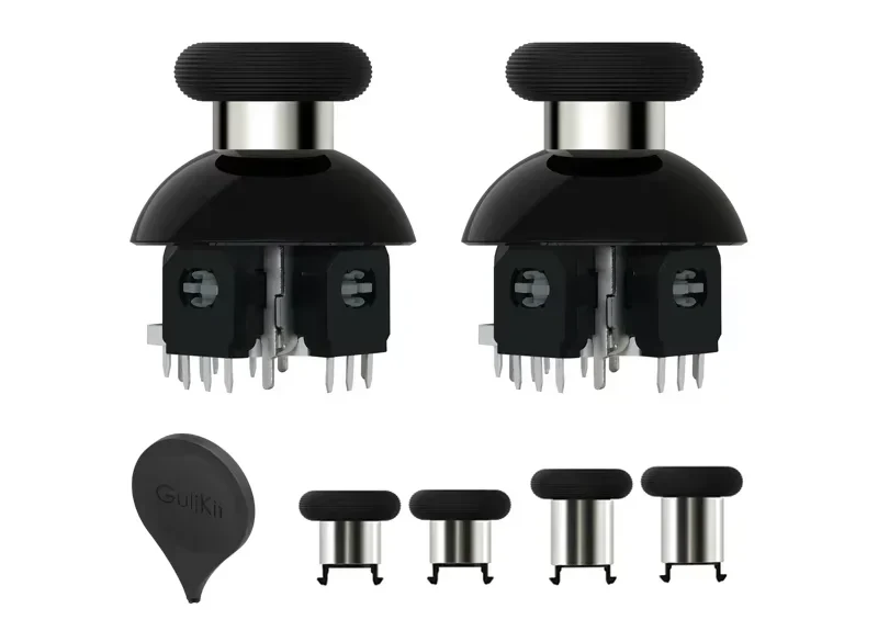Joysticks TMR GuliKit à tension réglable — PS4, PS5, Xbox Series, Switch Pro