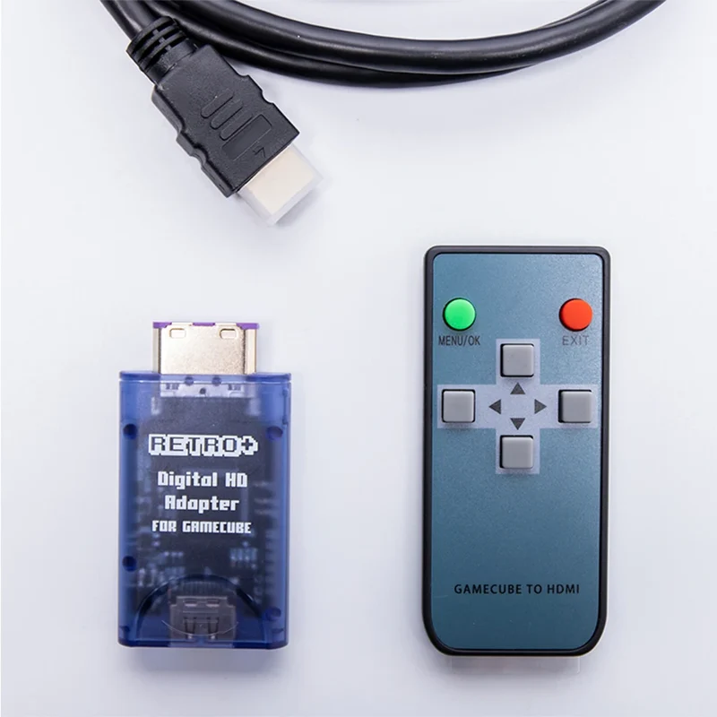 Adaptateur HDMI GameCube — sortie numérique par le port Digital AV