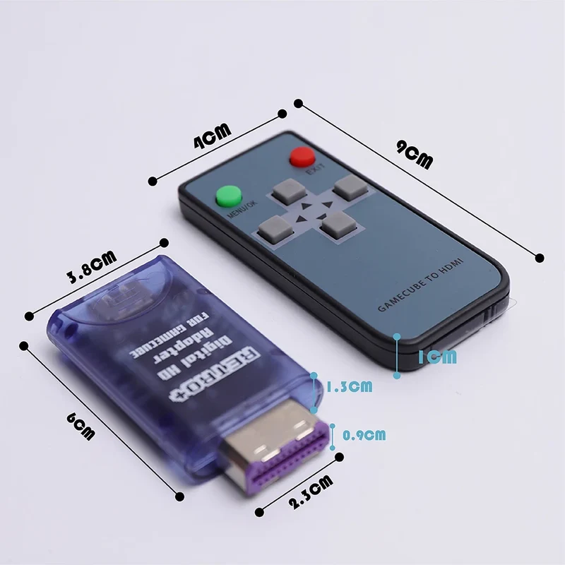 Adaptateur HDMI GameCube — sortie numérique par le port Digital AV