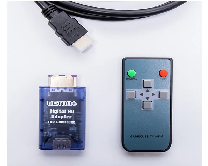 Adaptateur HDMI GameCube — sortie numérique par le port Digital AV