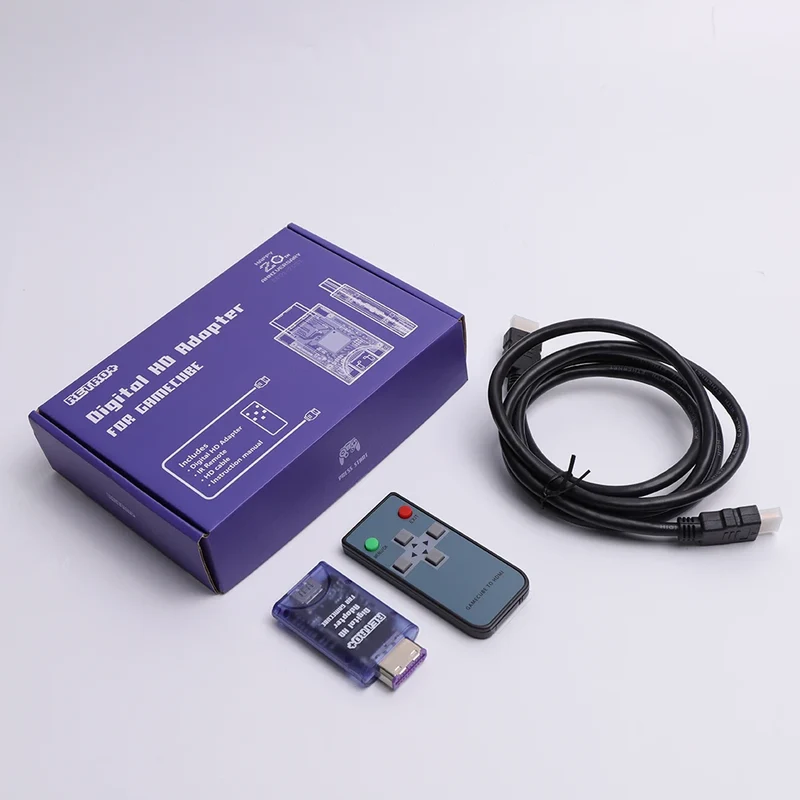 Adaptateur HDMI GameCube — sortie numérique par le port Digital AV