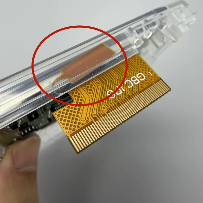 Écran transflectif 2,78 pouces pour Game Boy Color — lisible en plein soleil