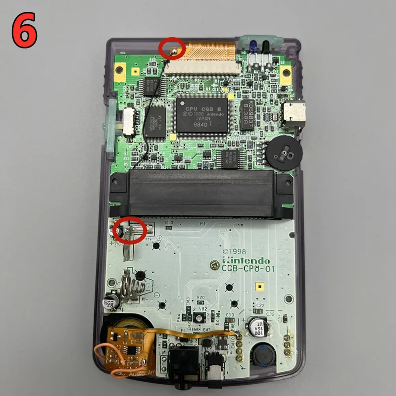 Écran transflectif 2,78 pouces pour Game Boy Color — lisible en plein soleil