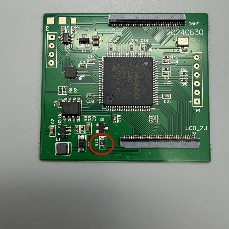 Écran transflectif 2,78 pouces pour Game Boy Color — lisible en plein soleil