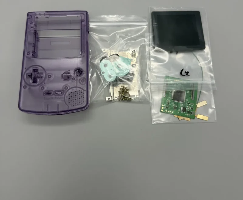 Écran transflectif 2,78 pouces pour Game Boy Color — lisible en plein soleil