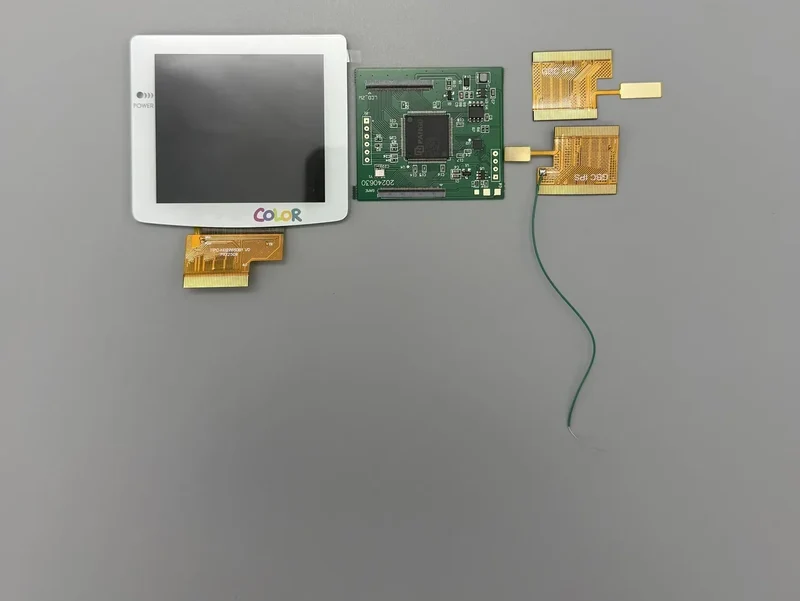 Écran transflectif 2,78 pouces pour Game Boy Color — lisible en plein soleil
