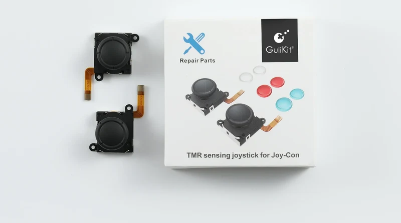 Joystick GuliKit NS40T TMR ou NS40 pour Joy-Con — capteur magnétique anti-dérive