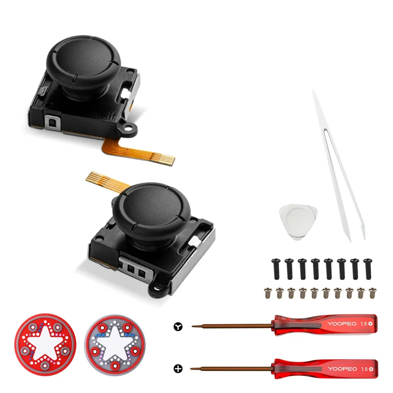 Joystick GuliKit NS40T TMR ou NS40 pour Joy-Con — capteur magnétique anti-dérive