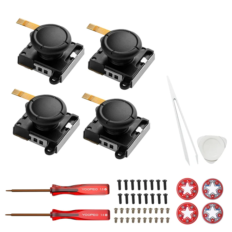 Joystick GuliKit NS40T TMR ou NS40 pour Joy-Con — capteur magnétique anti-dérive