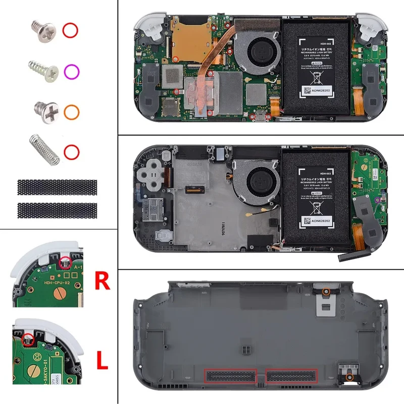 Coque eXtremeRate pour Switch Lite — protection d'écran et boutons ABXY inclus