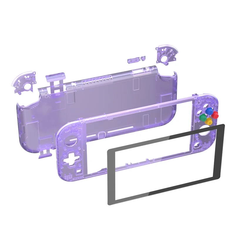 Coque eXtremeRate pour Switch Lite — protection d'écran et boutons ABXY inclus