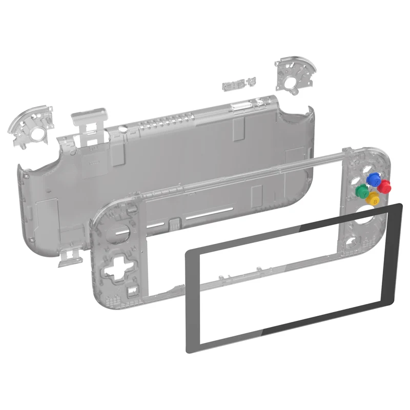 Coque eXtremeRate pour Switch Lite — protection d'écran et boutons ABXY inclus