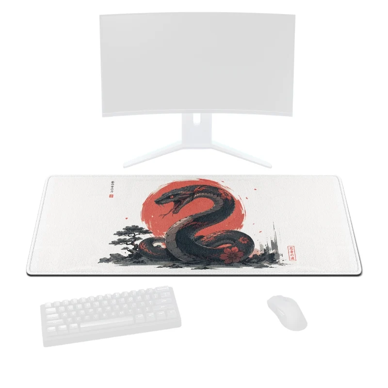 Tapis de Souris "Serpent Sacré du Japon"
