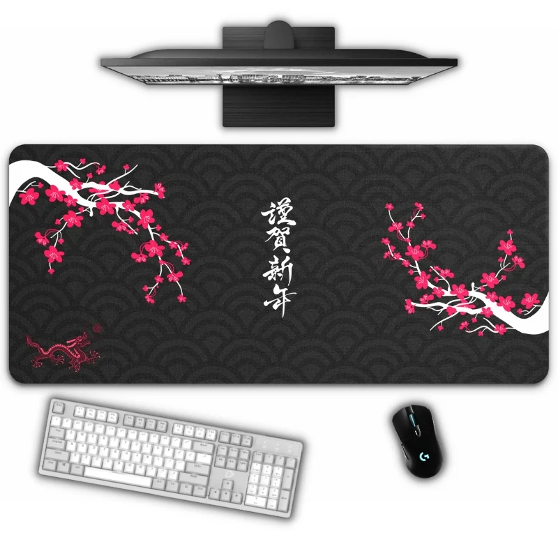 Tapis de Souris "Fleurs de Cerisier Japonais"