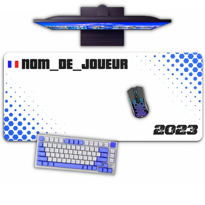 Tapis de Souris Personnalisé E-SPORT (Blanc)