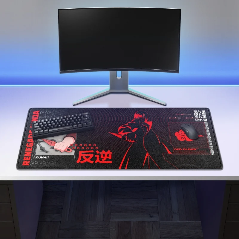 Tapis de Souris "Le Ninja aux Nuages Rouges"