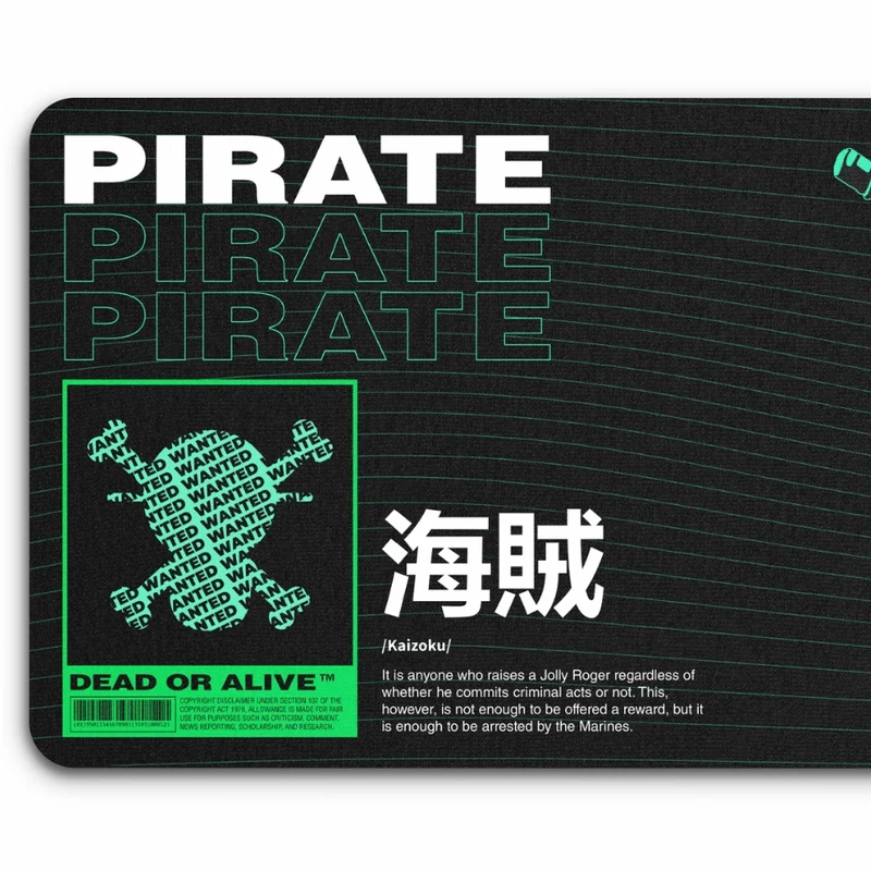 Tapis de Souris "Le Pirate aux 3 sabres"