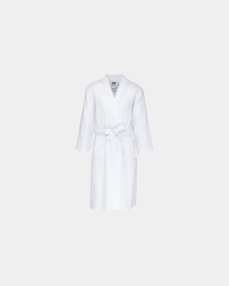 Peignoir kimono coton nid d'abeille à personnaliser