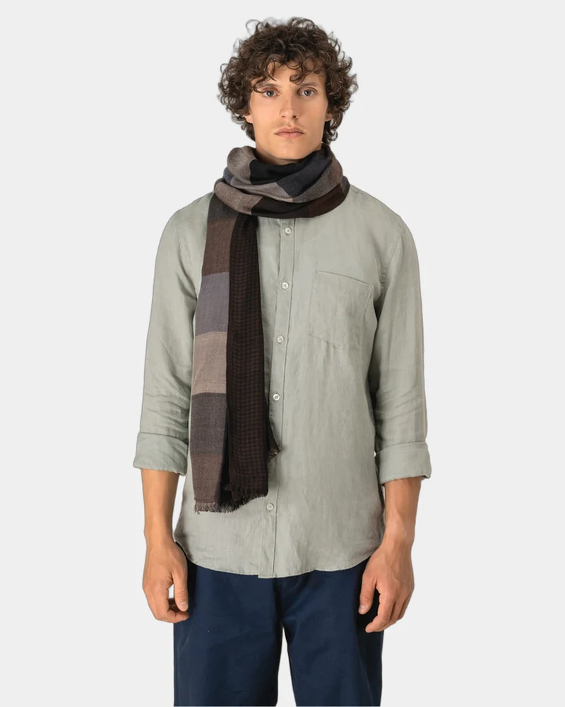 Chèche réversible viscose tissé à personnaliser