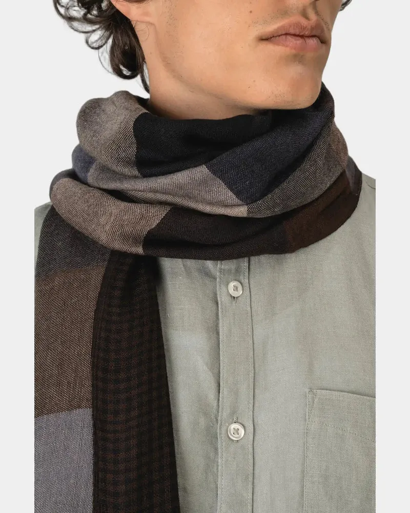 Chèche réversible viscose tissé à personnaliser