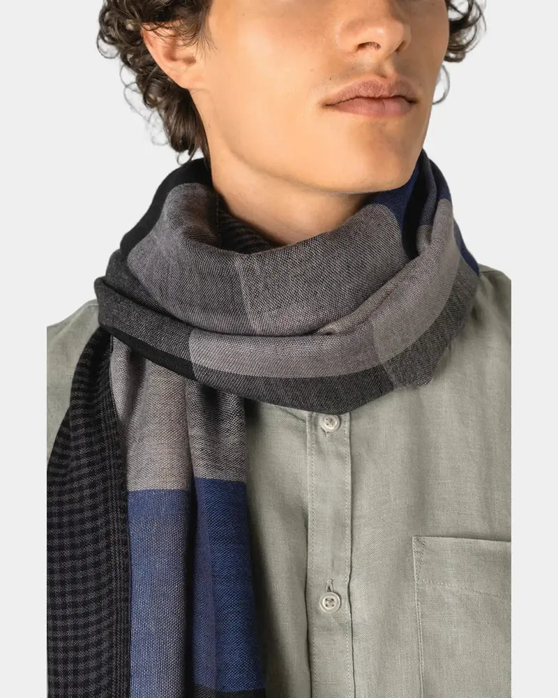 Chèche réversible viscose tissé à personnaliser