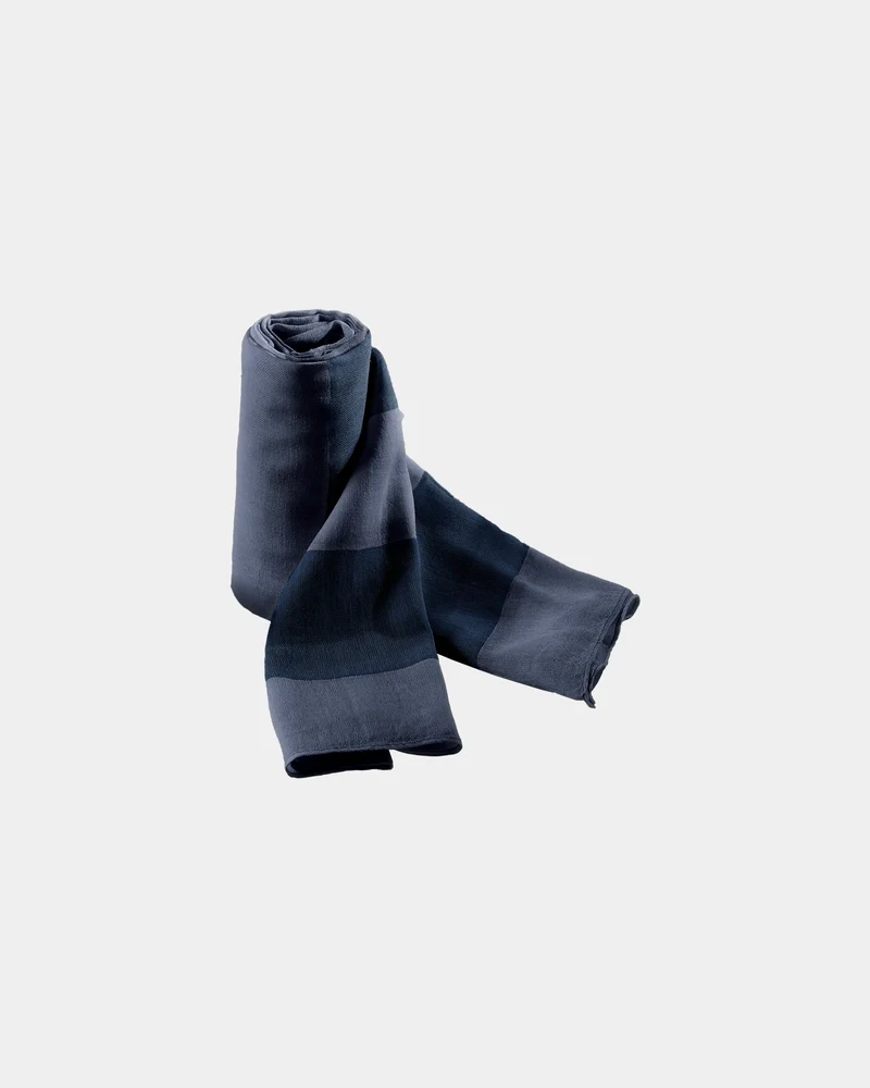 Chèche coton rayé 55 g/m² à personnaliser